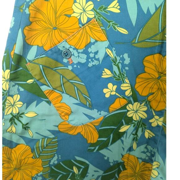 Vintage Willi Smith Y2K 90's Mini Skirt Tropical Floral Pattern Retro Inspired - Picture 5 of 7